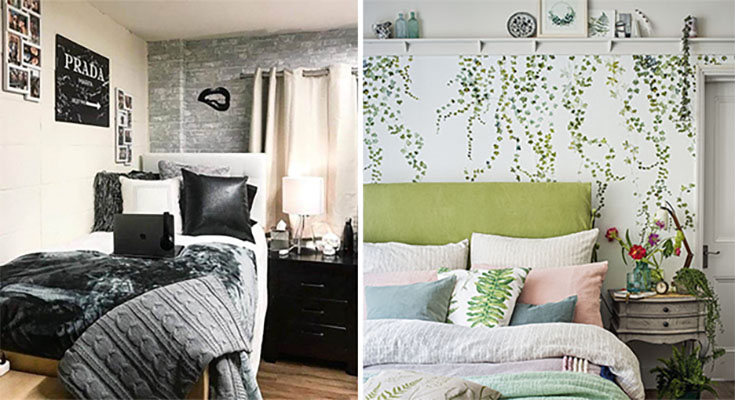 Wallpaper All Your Bedroom Walls for A Cozy Feel