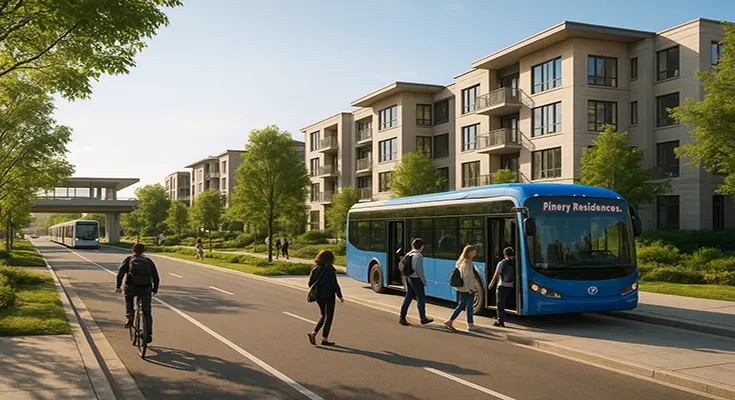 Seamless Commutes: Transportation and Connectivity at Pinery Residences