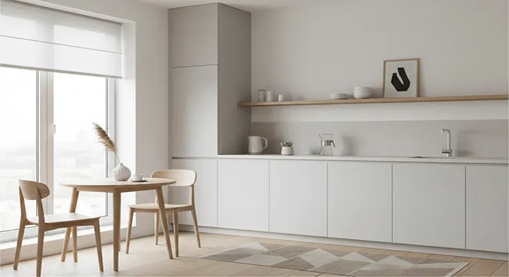 Less is More: Modern Minimalist Kitchen Decorating Ideas for Renters