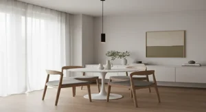 Modern Minimalist Dining Room Ideas for Small Apartments