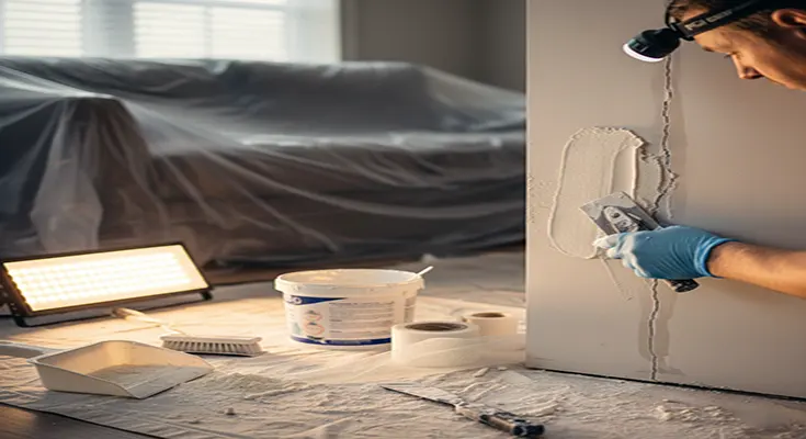 Smooth Walls Again: A Step-by-Step Guide to Repairing Drywall Cracks from Settling