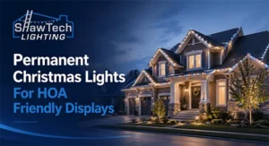 Permanent Christmas Lights For HOA Friendly Displays