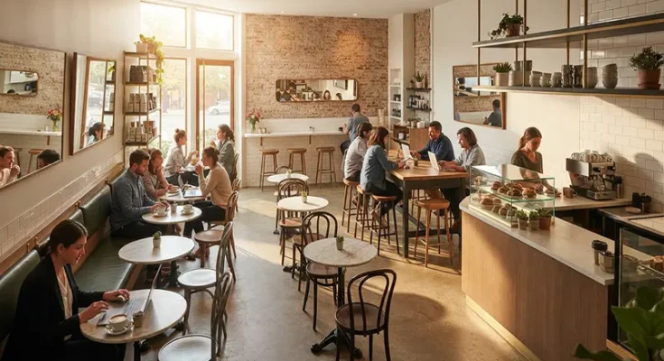 How to Maximize Seating in a Small Cafe Interior Layout