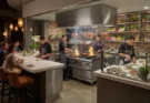 Modern Open Restaurant Kitchen Design Ideas for Customer Experience